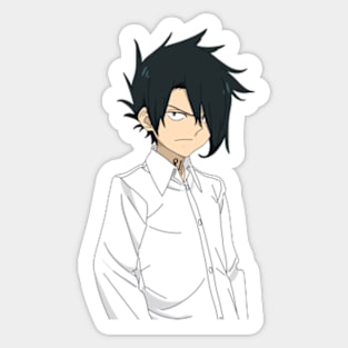 Determined Ray Sticker